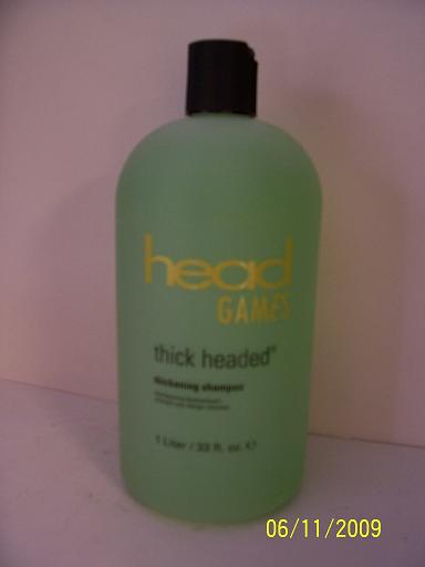 Head Games Thick Headed Thickening Shampoo 33.8oz-Montage