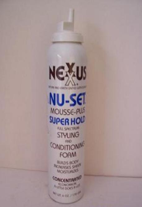 Nexxus Nu-Set Mousse Foam 6 oz PLUS SUPER HOLD