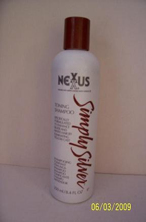 Nexxus Simply Silver Toning Shampoo 8.4 oz-Original Formula