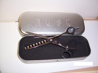 Rusk 8 Tooth Alpha (Swivel) Shear 6"-Revolver