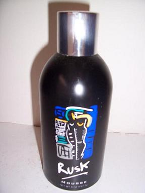 Rusk Mousse 8 oz - Original Black Bottle