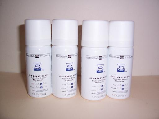 Shaper Full on Body Mousse Travel Pack ( 4- 1.7 oz) by Sebastian