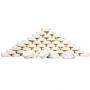 DermaNew Round Foam Applicator (25 Pieces)