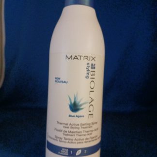 Matrix Biolage Blue Agave thermal active setting spray 8.5 oz (M)