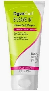 Devacurl B'Leave-In Miracle Curl Plumper 6 Oz (S)