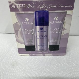 Alterna Caviar Anti-aging Seasilk Volume Shampoo, Conditioner and working Hair Spray KIT (S)