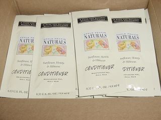 Lamaur Naturals Sunflower Honey Hibiscus Conditioner 50 PACKETS=16.5oz Great for Travel (S)