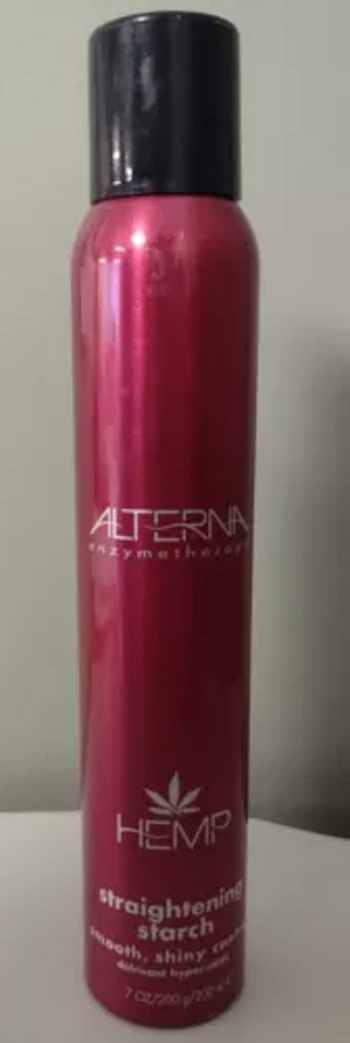 ALTERNA ENZYMETHERAPY HEMP HAIR STRAIGHTENING STARCH SPRAY 7 OZ (S)