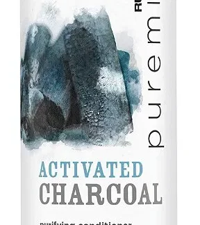 Rusk Puremix ACTIVATED CHARCOAL Purifying Conditioner (All Hair Types) 12 Oz V