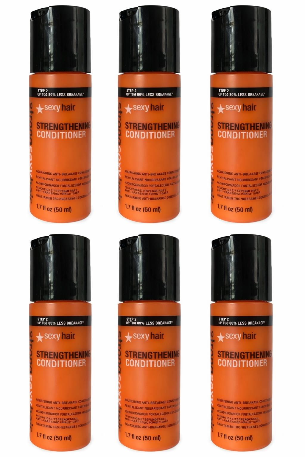 SEXY Strong Sexy Strengthening Nourishing Anti Breakage Conditioner 1.7 Oz - set of 6-Travel (V)