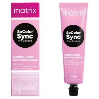 Matrix SoColor Sync Pre-Bonded Alkaline Toner 4RB Dark Brown Red Brown 2oz