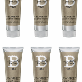 TIGI Bedhead for Men Mini Charge Up Conditioner 3 Oz - set of 6- (V)
