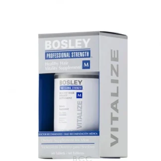 Bosley Professionals Strength Men ’s Healthy Hair Supplement 60 Count  (V)