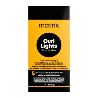Matrix Curl Lights Step 2 Lightening Accelerator Cream 6 count 1oz ea