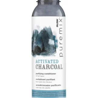 Rusk Puremix ACTIVATED CHARCOAL Purifying Conditioner (All Hair Types) 12oz (V)