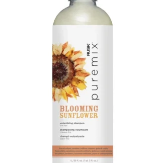 Rusk Puremix BLOOMING SUNFLOWER Volumizing Shampoo for Fine Hair 12 Oz (V) (Copy)