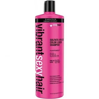 Sexy Hair Vibrant Sexy Color Lock Sulfate-Free Color Conserve Shampoo 33.8 oz (V)