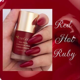 SeneGence Non- Toxic 17-Free NAIL POLISH - Red Hot Ruby  .34 oz