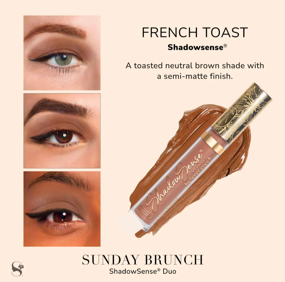 SeneGence ShadowSense Eyeshadow- French Toast .14 oz - NEW/SEALED