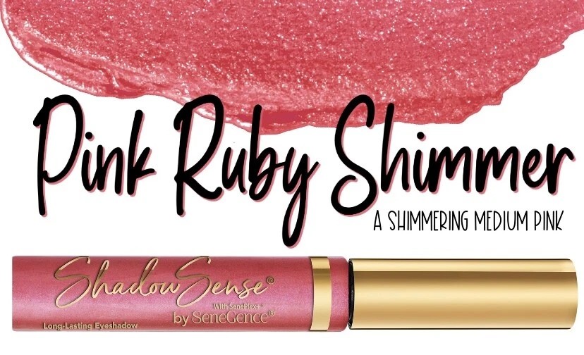 SeneGence ShadowSense Eyeshadow- Pink Ruby Shimmer .2 oz - NEW/SEALED
