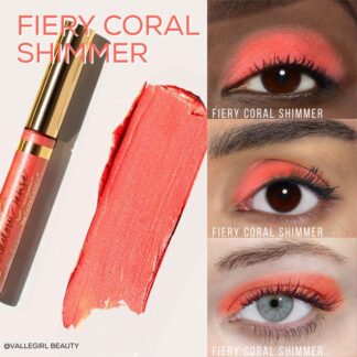 SeneGence ShadowSense Eyeshadow- Fiery Coral Shimmer .2 oz - NEW/SEALED