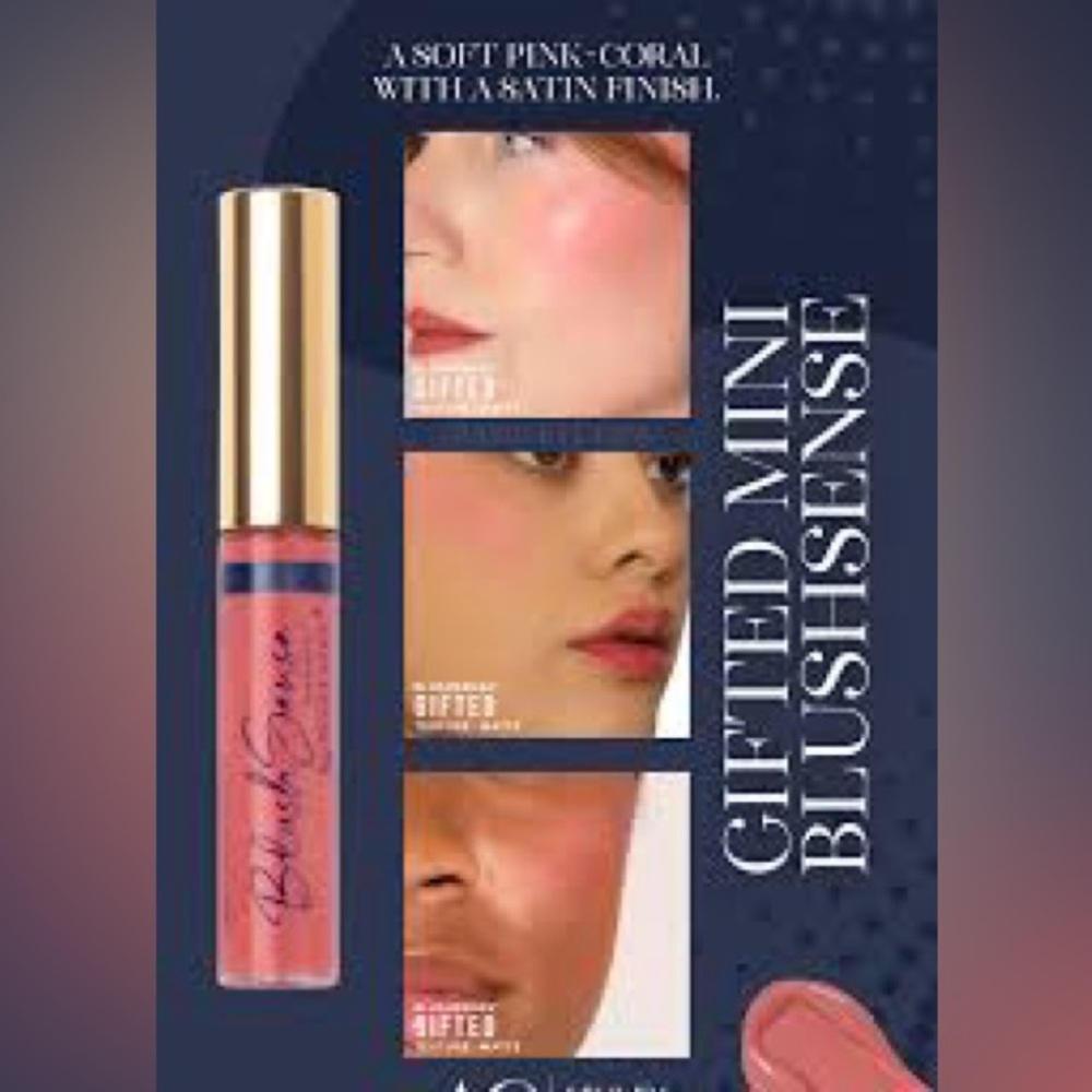 SeneGence Mini BlushSense - Soft Pink Coral .11 oz - NEW/SEALED - Image 2