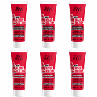 Tigi Bed Head Urban Anti-Dotes Resurrection Shampoo Mini 2.5 Oz Travel Size - sold in sets of 6 (V)
