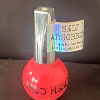 Tigi Bed Head Self Absorbed Nail Polish Bright Coral Red .5 oz