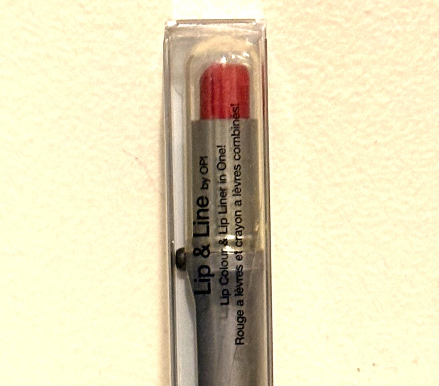 Color Powder Splats O.P.I. Lip & Line - color is Never Lon-Don Shopping - Discontinued Beauty