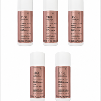 TIGI Copyright Custom Care Repair Conditioner 1.69 Oz-travel size- 1 set of 5
