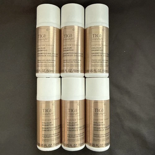 Tigi Copyright Custom Care Color Shampoo 1.69 oz - travel size- sold in sets of 6 (V)