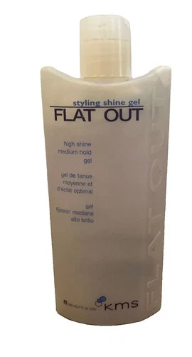 KMS Flat Out Styling High Shine Medium Hold Hair Gel 7 Oz