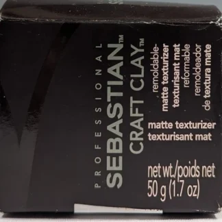 Sebastian Craft Clay Remoldable Matte Texturizer Hair Clay 1.7oz (C)