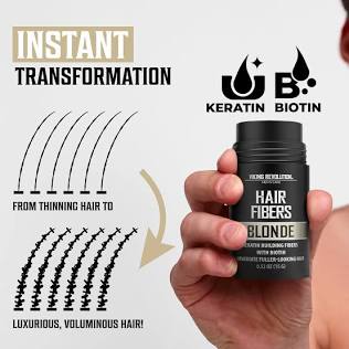 Hairganic Hair Fiber Max Blonde .88oz (C)