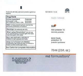 MD Formulations Total Daily Protector SPF 15 2.5oz (C)