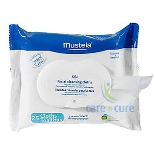 Mustela Facial Cleansing Cloths 25 Count 0.3 lb (C)