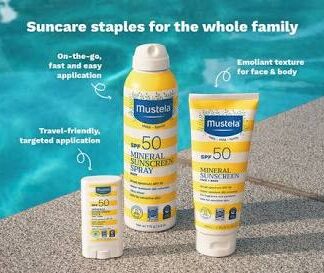Mustela Mineral Sunscreen Lotion Spf 50 3.4 oz. (C)