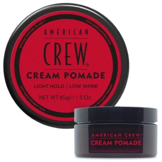 American Crew Cream Pomade, Light Hold and Low Shine, 3 Oz